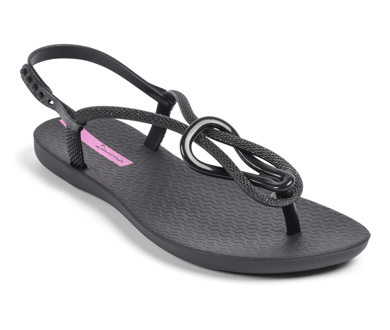 Ipanema Trendy Sandalen Dames Zwart Zwart Paars | 38725-XZRM