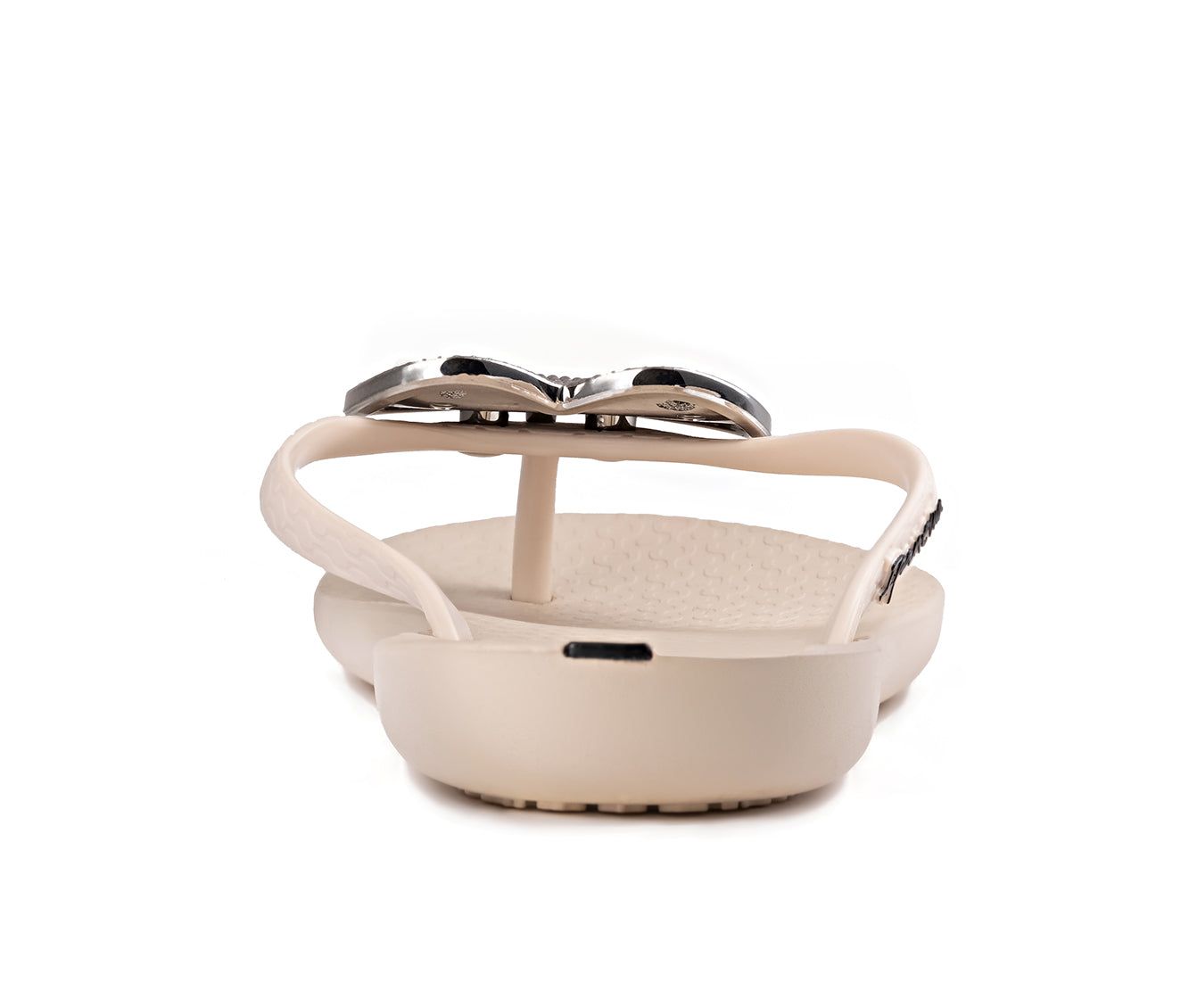 Ipanema Wave Heart Teenslippers Dames Beige Zilver | 01586-UXTZ