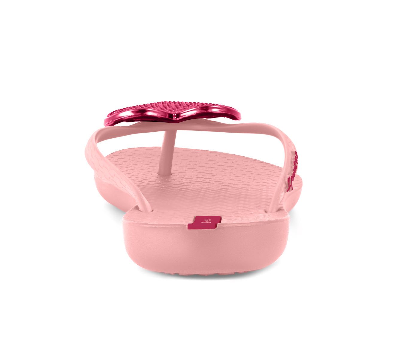 Ipanema Wave Heart Teenslippers Dames Roze Rood | 21964-ZPNB